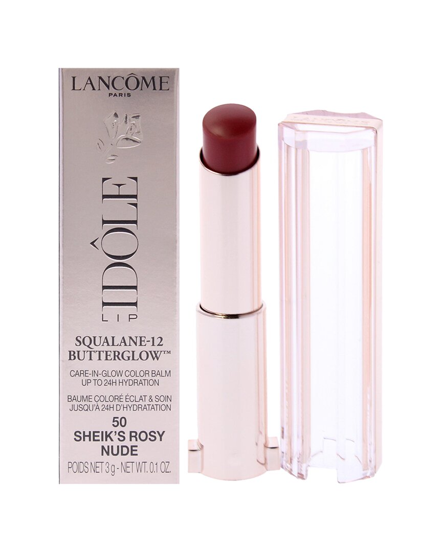 Lancôme Women's 0.1oz 50 Sheiks Rosy Nude Lip Idole Squalane-12 Butterglow