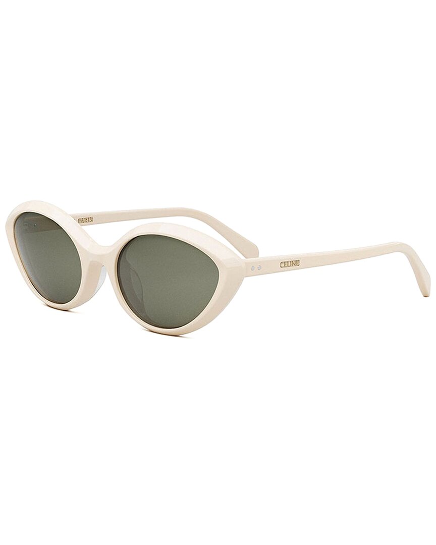 Celine Bold Three-dot Acetate Square Sunglasses In Neutral