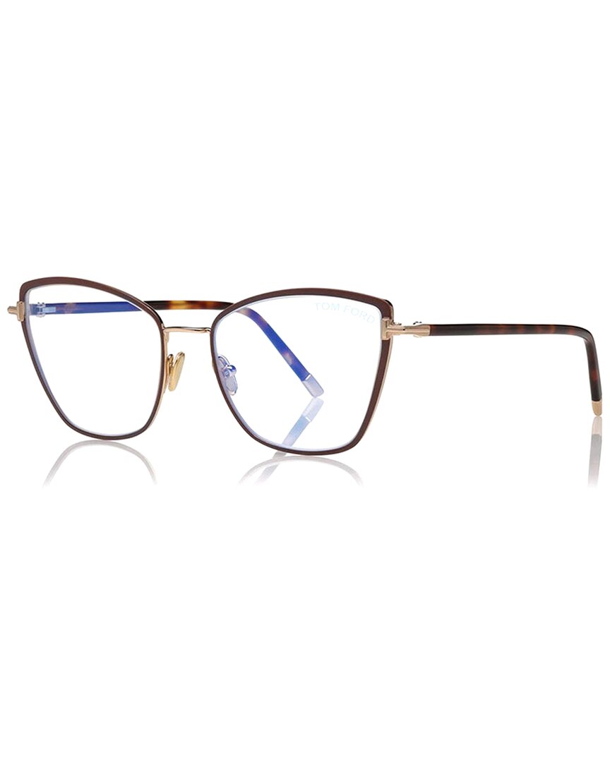 Tom Ford Women's Ft5740-b 54mm Sunglasses In Brown