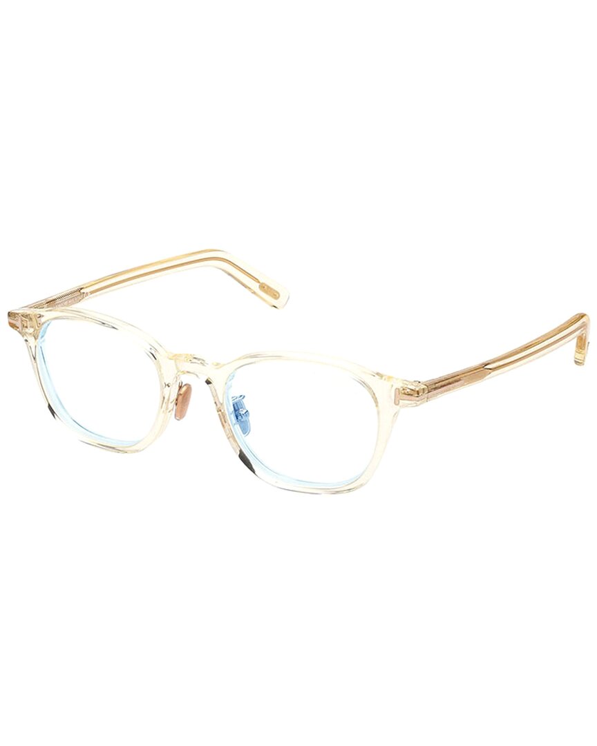Tom Ford Men's Ft5858-d-b 49mm Sunglasses In Yellow