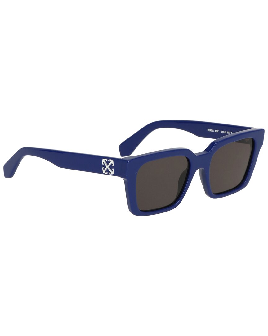 Off-white ™ Unisex Branson 53mm Sunglasses In Blue