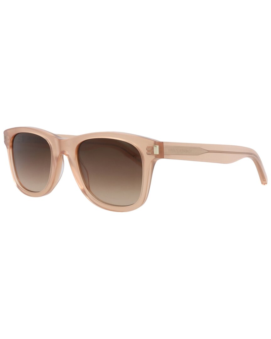 Saint Laurent Unisex Sl51 50mm Sunglasses In Pink