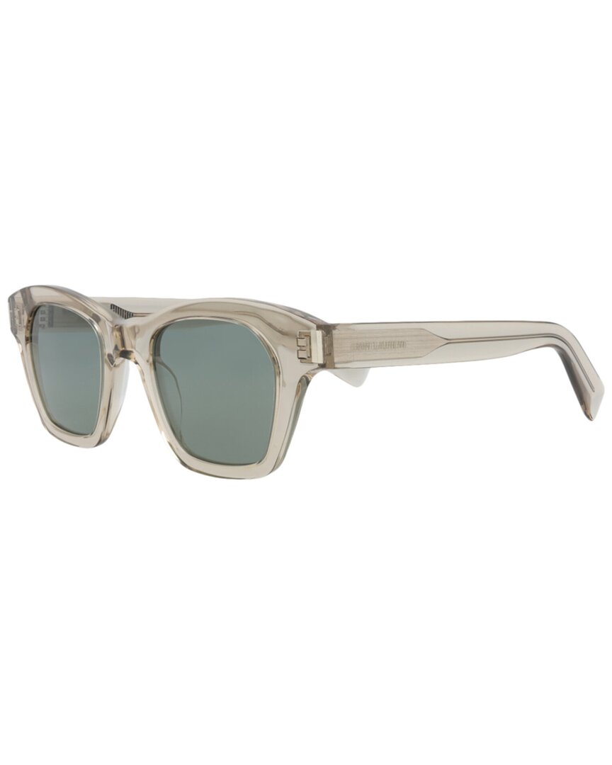 Saint Laurent Unisex Sl592 47mm Sunglasses In Gray