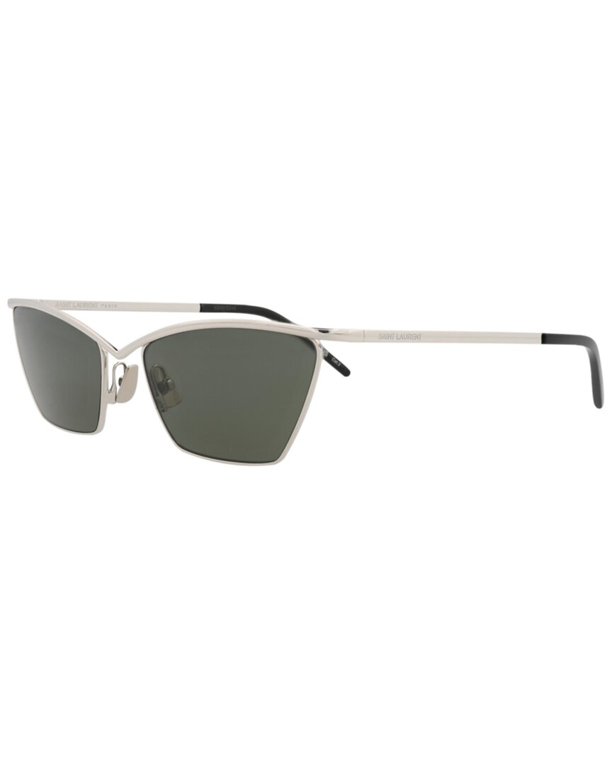Saint Laurent Women's Sl637 57mm Sunglasses In Metallic