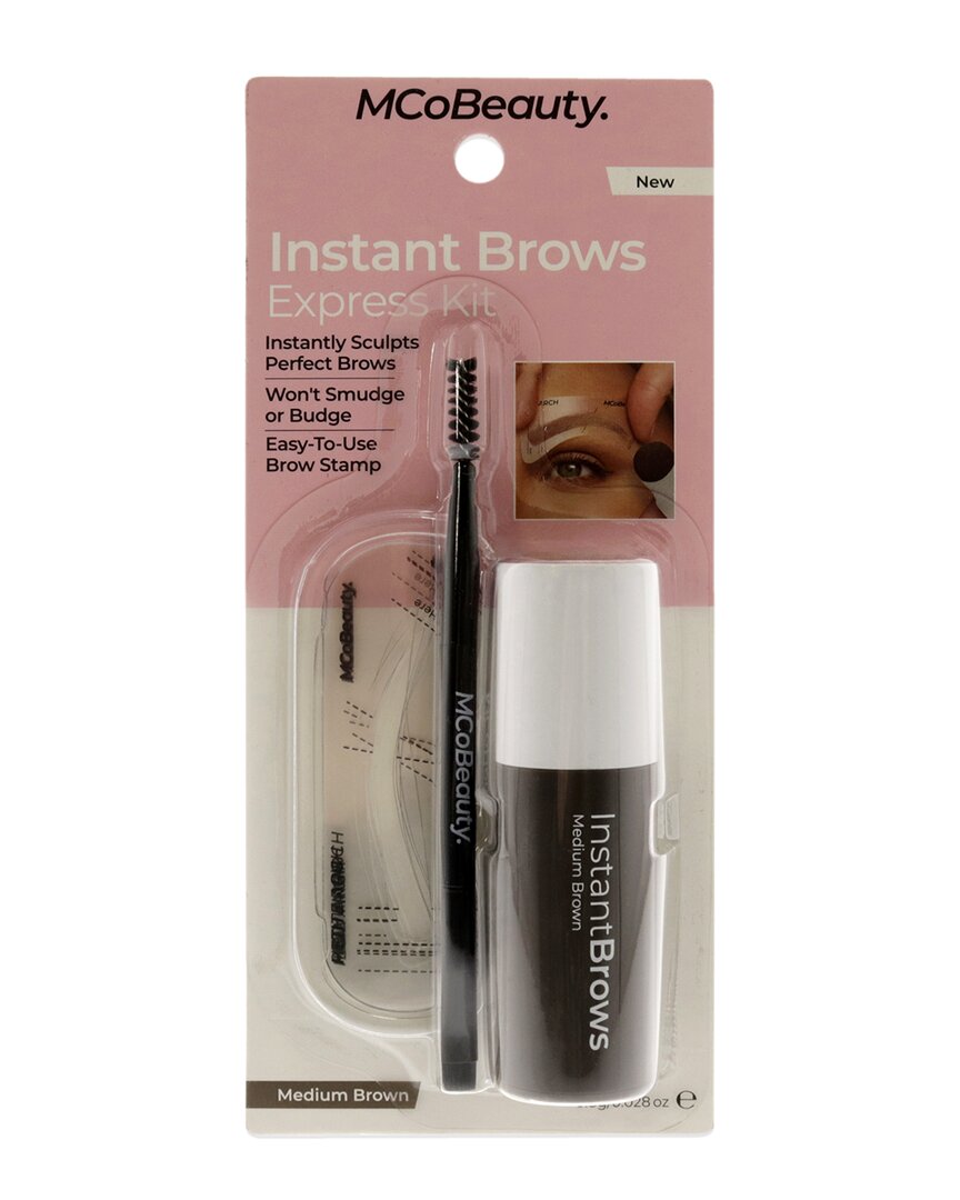 Mcobeauty Instant Brows Express 7pc Kit - Medium Brown