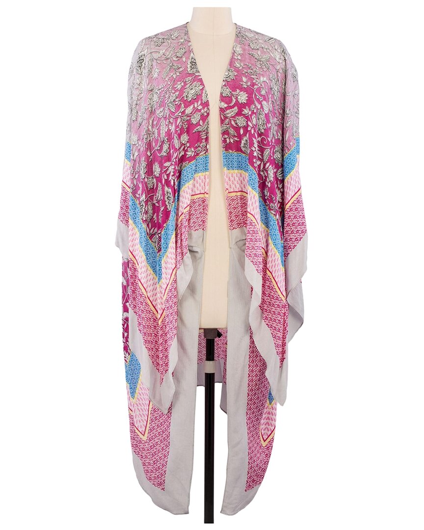 Saachi Clearwater Kimono In Pink