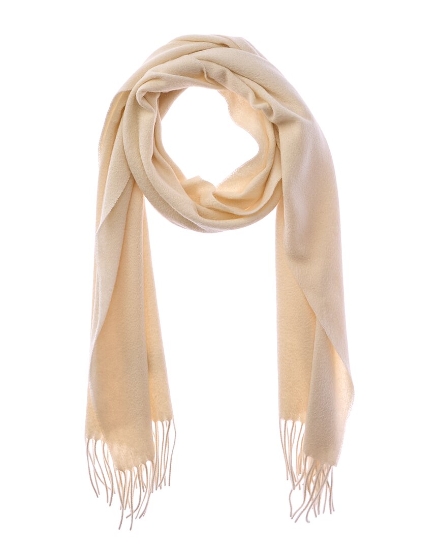 Phenix Woven Cashmere Solid Scarf In Neutral