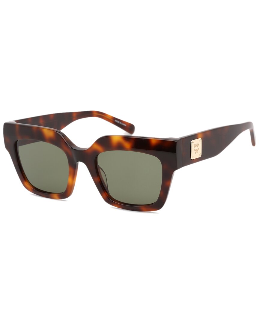 Shop Mcm Women's 707s 51mm Sunglasses In Brown