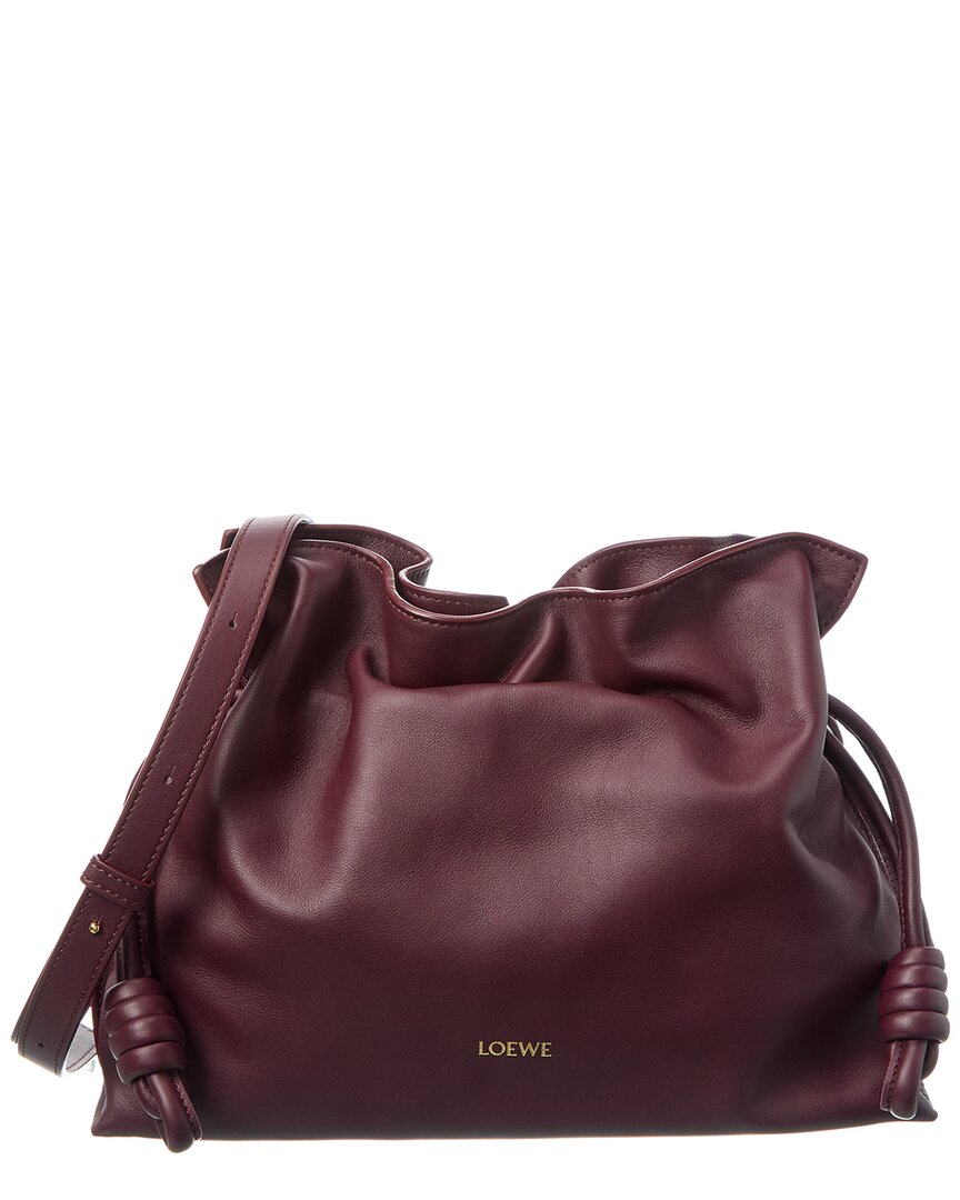 Loewe Flamenco Medium Leather Clutch