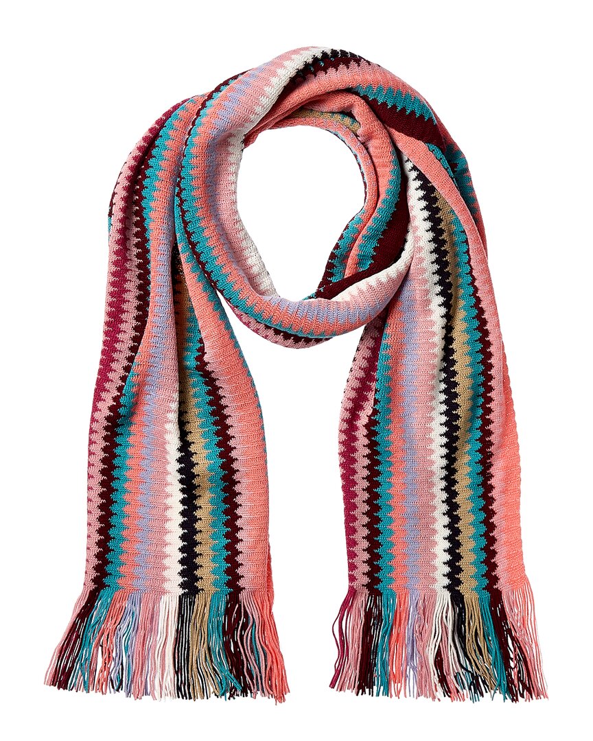 Missoni Wool-blend Scarf In Multi