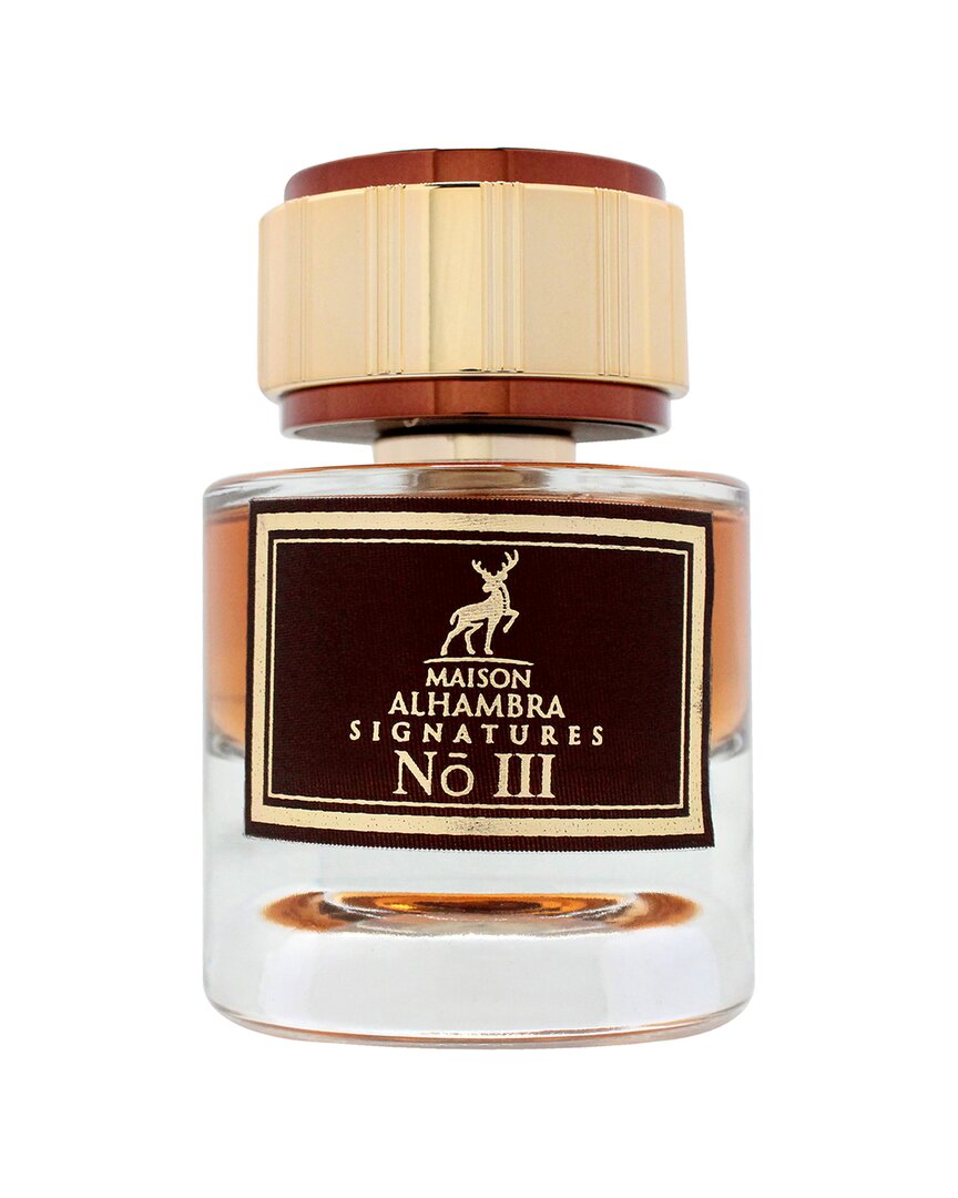 Maison Alhambra Men's 1.7oz Signatures No Iii Edp