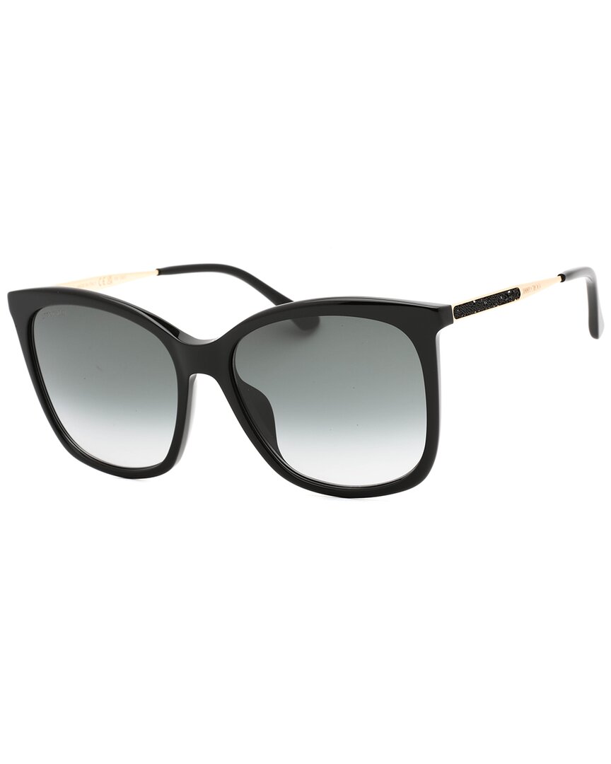 Jimmy Choo Women's Nerea/g/s 57mm Sunglasses In Black