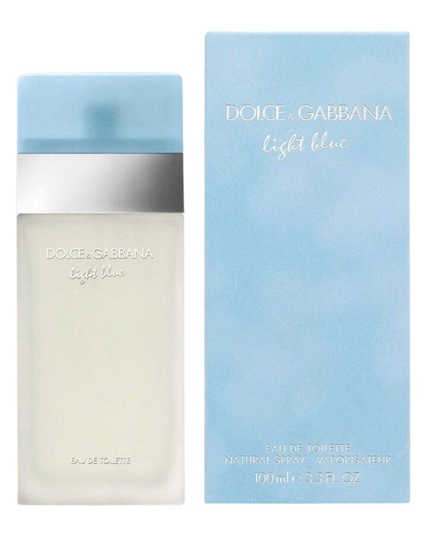 Dolce & Gabbana Womens 3.4Oz Light Blue Edt