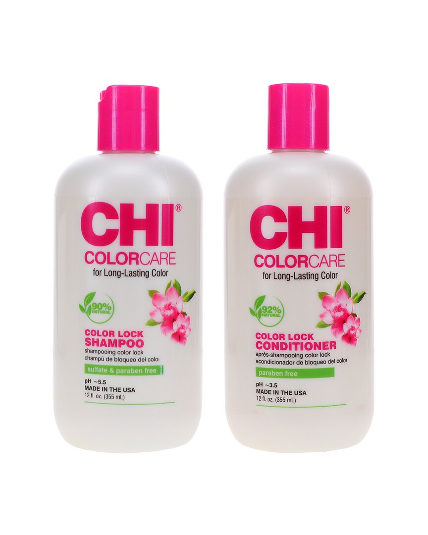 Chi 24oz Colorcare Color Lock Shampoo & Conditioner Combo Pack