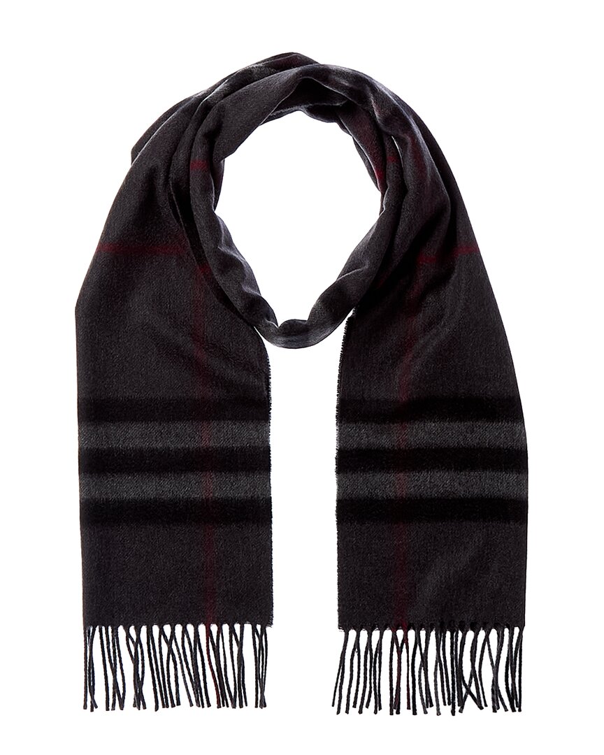 Burberry Cashmere Scarf In Blue