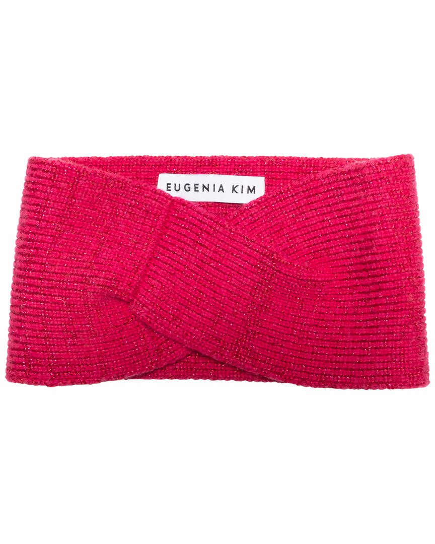 Eugenia Kim Lula Cashmere & Wool-blend Turban Headband In Red