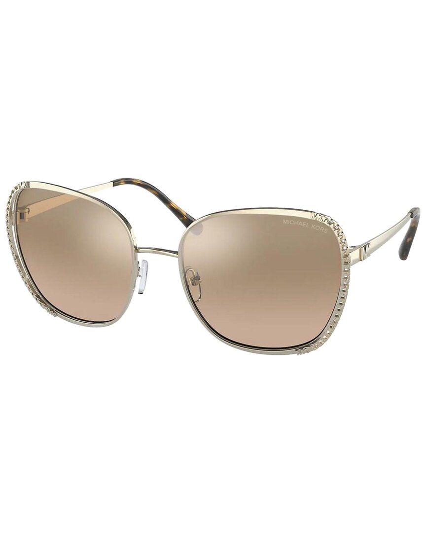 Michael Kors Women's Mk1090 59mm Sunglasses In Gold