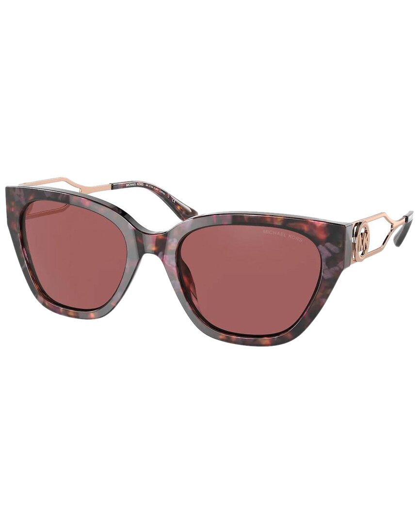 Michael Kors Women's Mk2154 54mm Sunglasses In Pink