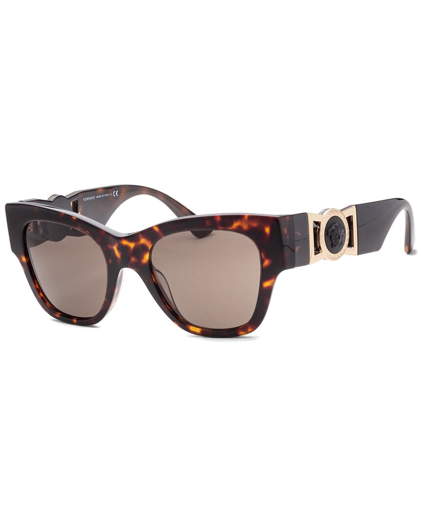 Versace Women's Ve4415u 52mm Sunglasses In Brown