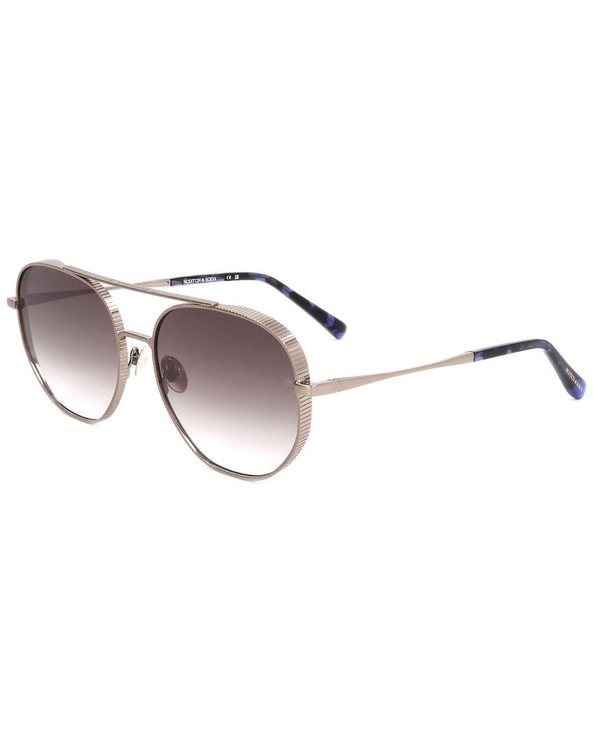 SCOTCH & SODA SCOTCH & SODA UNISEX 56MM SUNGLASSES 