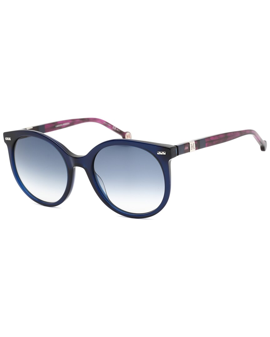 Carolina Herrera Women's Ch0046s Woi 56mm Sunglasses In Blue
