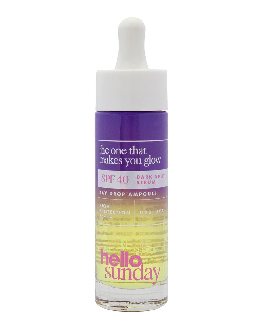 Hello Sunday Unisex 1.1oz The One That Makes You Glow Dark Spot Serum Spf 40