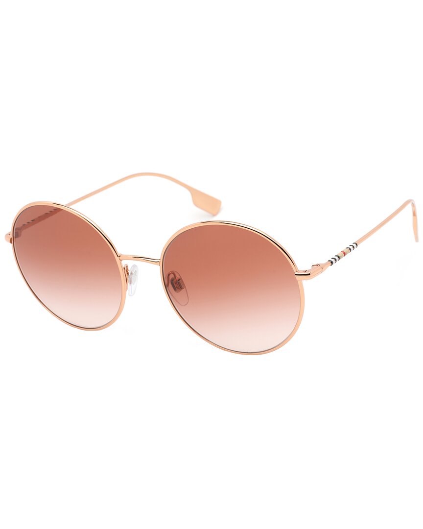 Burberry Women's Be3132 58mm Sunglasses In Gold