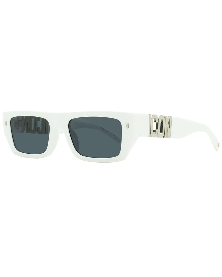 Dsquared2 Unisex Icon 0011/s 54mm Sunglasses In White