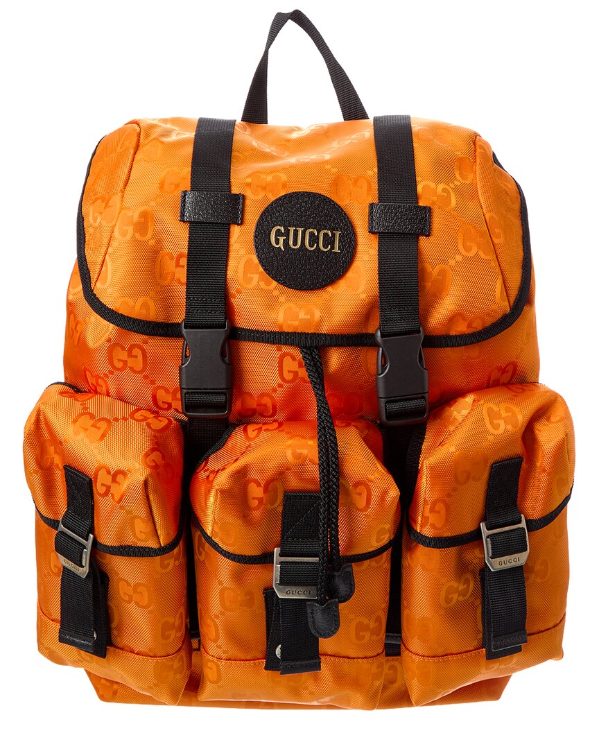 Gucci Off The Grid Backpack In Orange