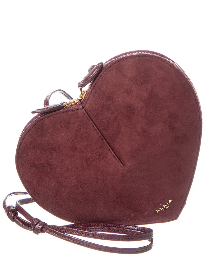 Alaïa "le Caur" Crossbody Bag In Red
