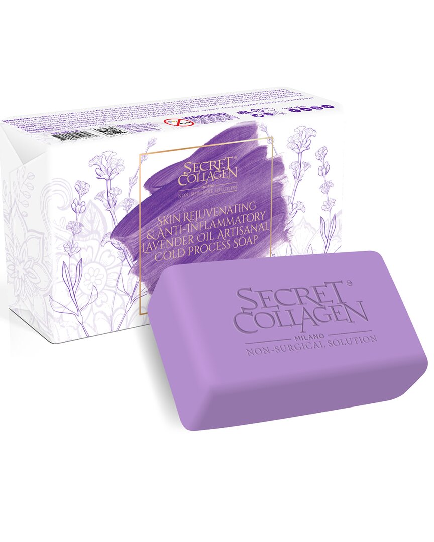 Secret Collagen 6.17oz Skin Rejuvenating Lavender Oil Soap