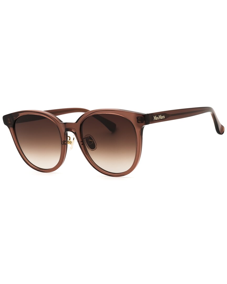 Max Mara Women's Mm0108-k 54mm Sunglasses In Brown