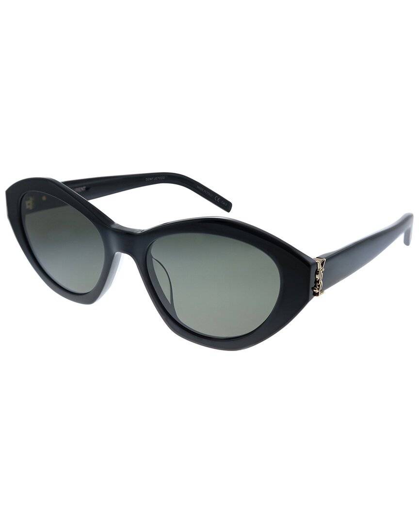Saint Laurent Women's Slm60 54mm Polarized Sunglasses In Black