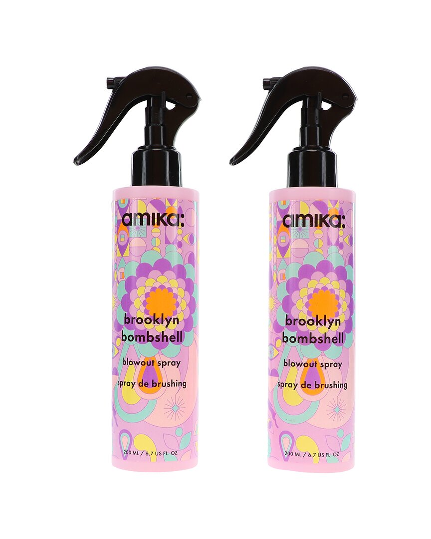 Amika 13.4oz Brooklyn Bombshell Blowout Spray 2 Pack