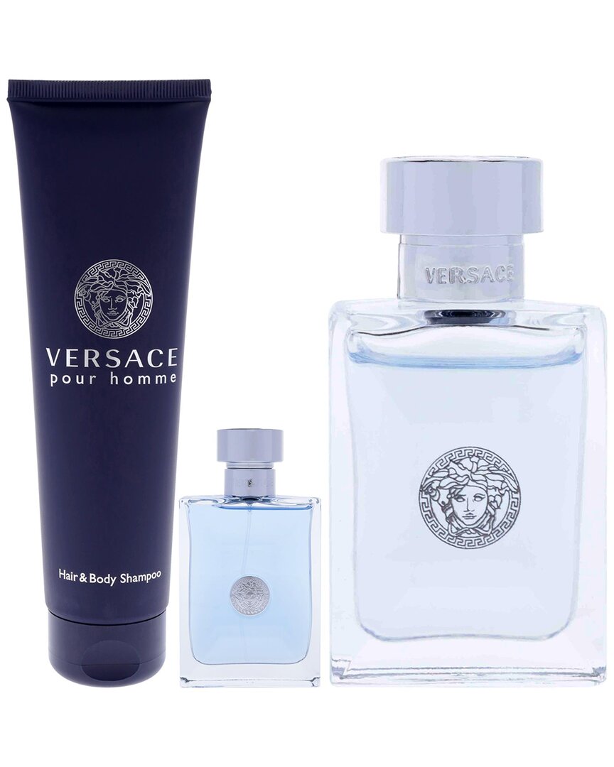 Versace Men's Pour Homme 3pc Gift Set