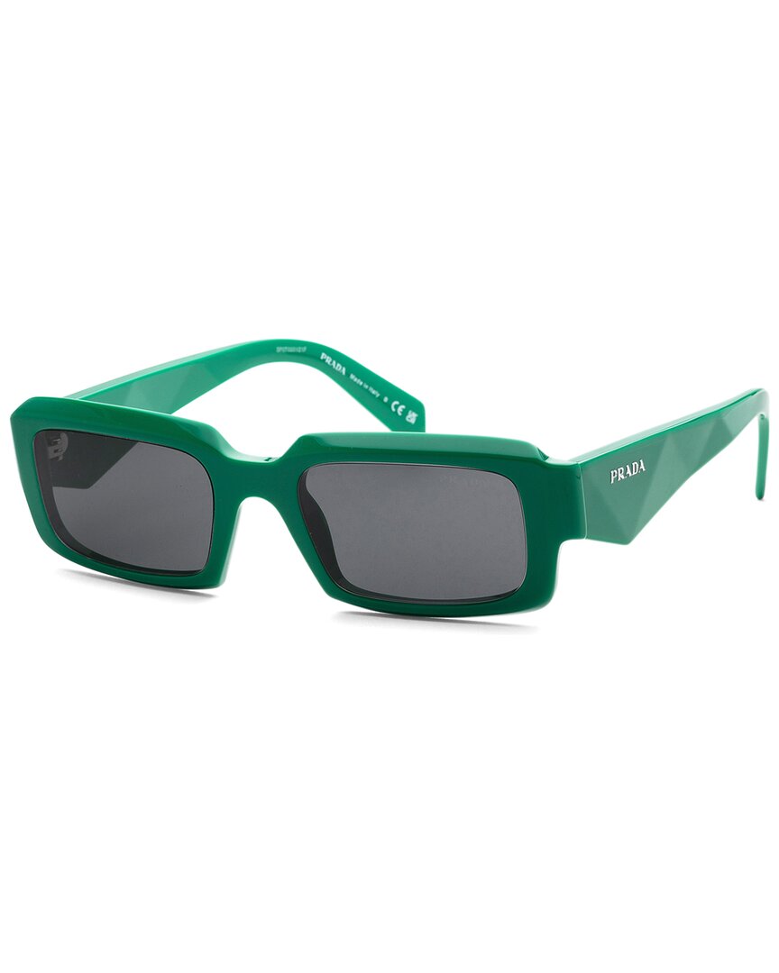 Prada Men's Pr27zs 54mm Sunglasses In Green
