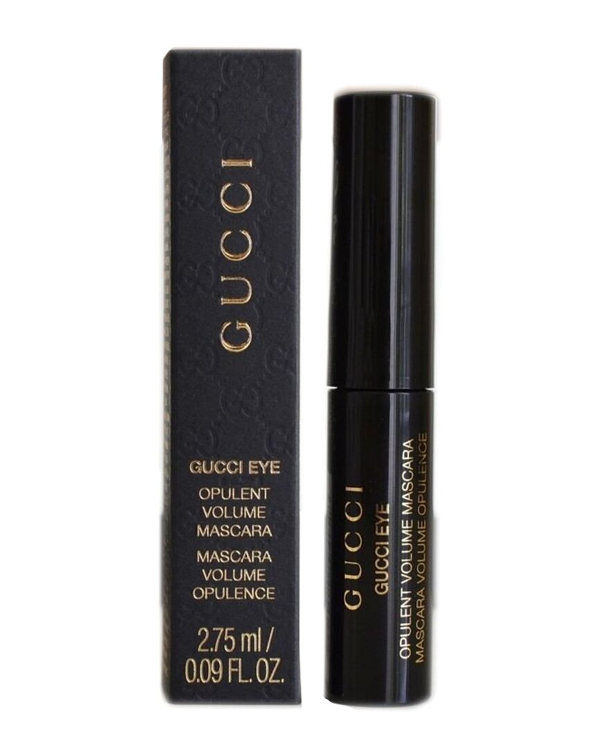 Gucci Women's 0.09oz 010 Iconic Black  Eye Opulent Volume Mascara In White