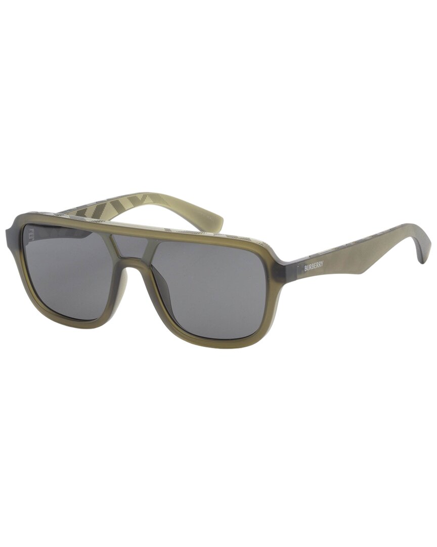 Burberry Men's Green/Dark/Grey Be4474u 28Mm Sunglasses