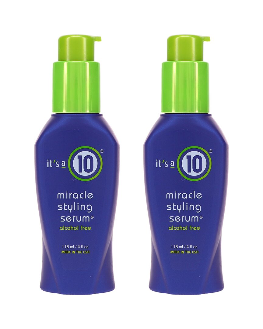 It's A 10 Miracle Styling Serum 4oz 2 Pack
