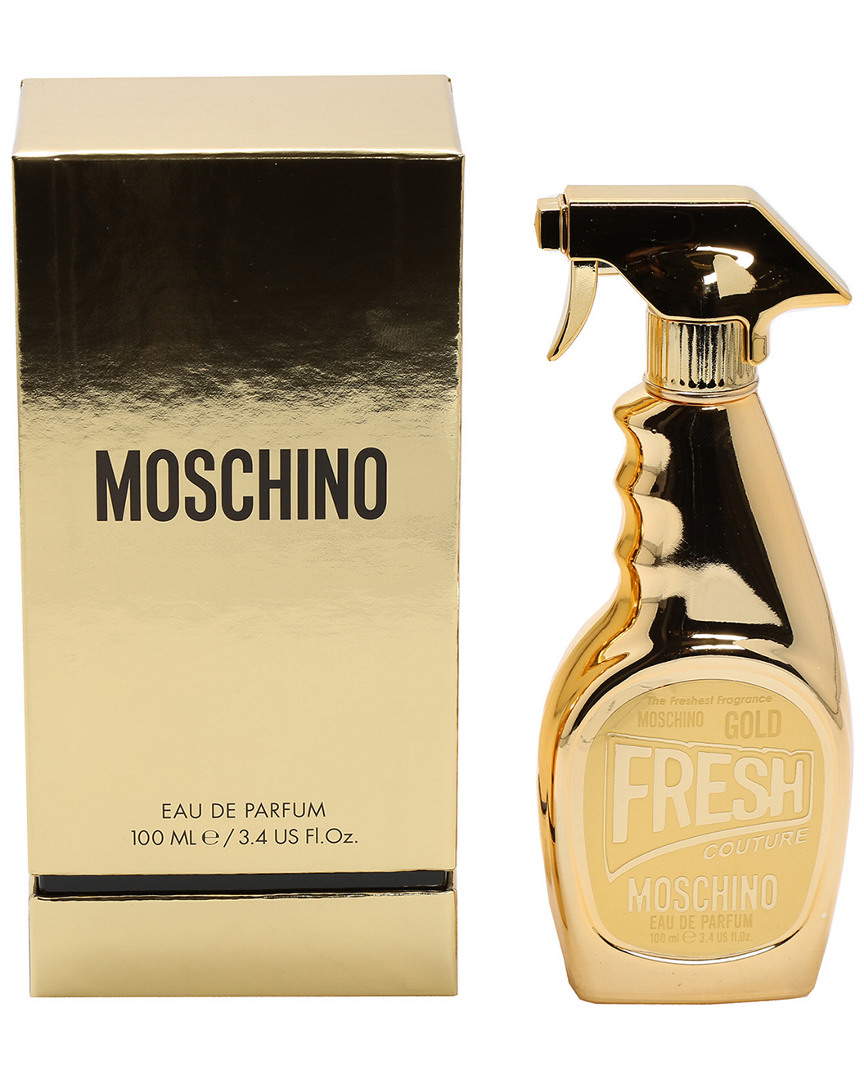 Moschino Women's 3.4oz Gold Fresh Couture Eau De Toilette Spray