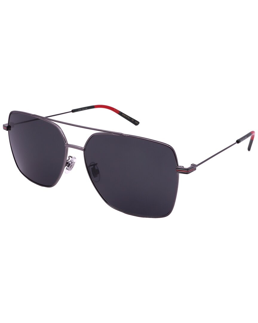 Gucci Men's Gg1053sk 61mm Sunglasses In Grey
