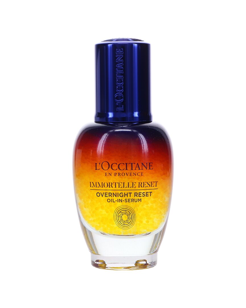L'occitane 1oz Immortelle Overnight Reset Oil In Serum