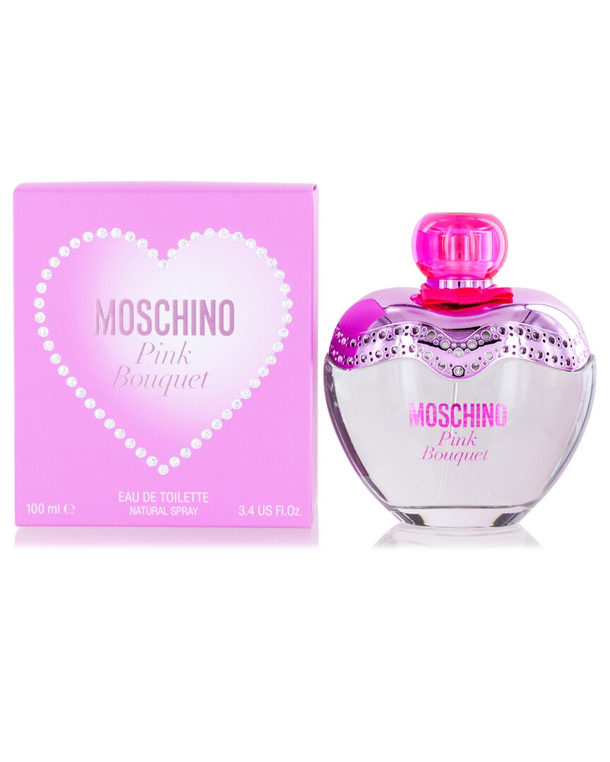 Moschino Women's 3.3oz Pink Bouquet Edt Spray