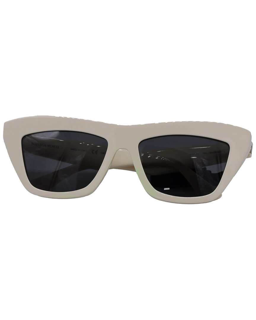 Bottega Veneta Women's Cream Acetate Cat-eye Sunglasses (authentic Pre-loved)