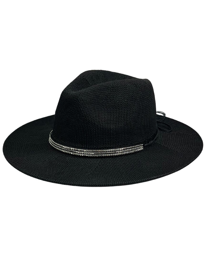 Marcus Adler Packable Panama Hat In Black