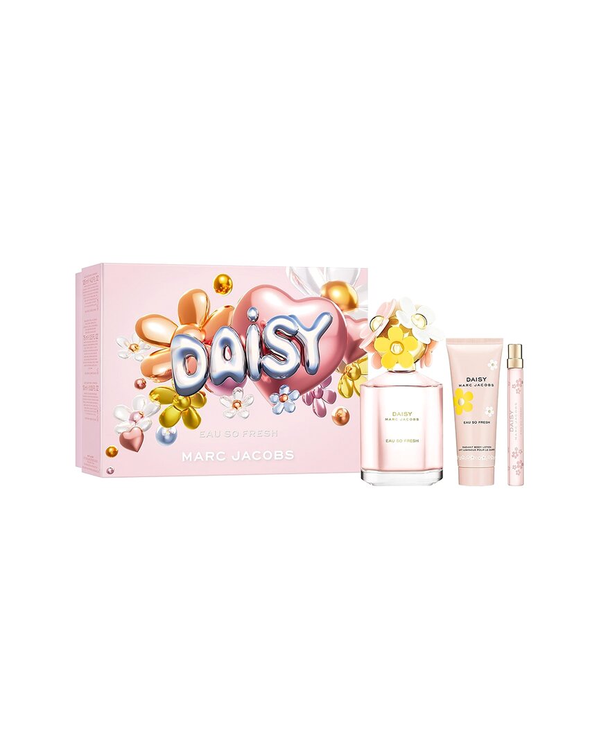 Marc Jacobs Ladies Eau So Fresh Gift Set Fragrances 3616305266712 In Pink