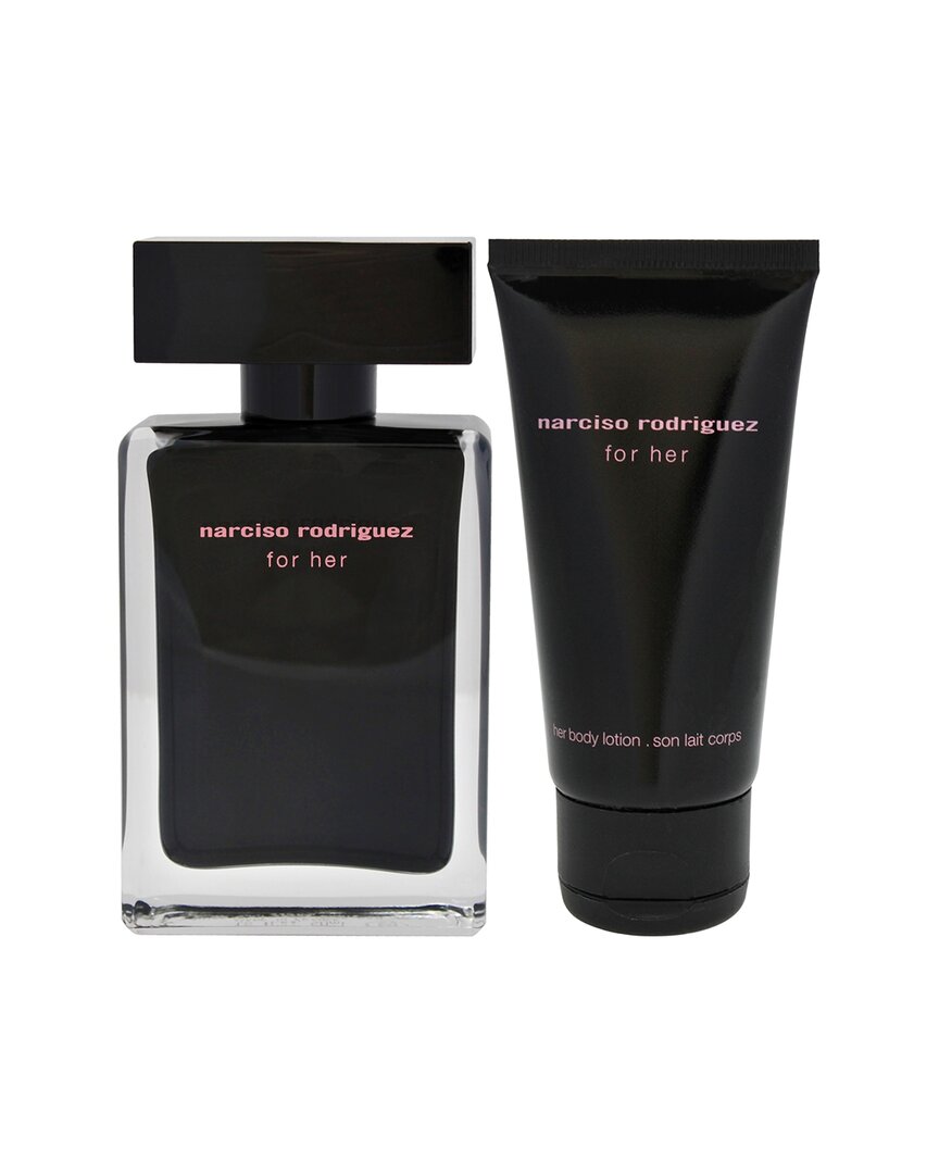 Narciso Rodriguez Women's 1.6oz For Her 2pc Set In Black