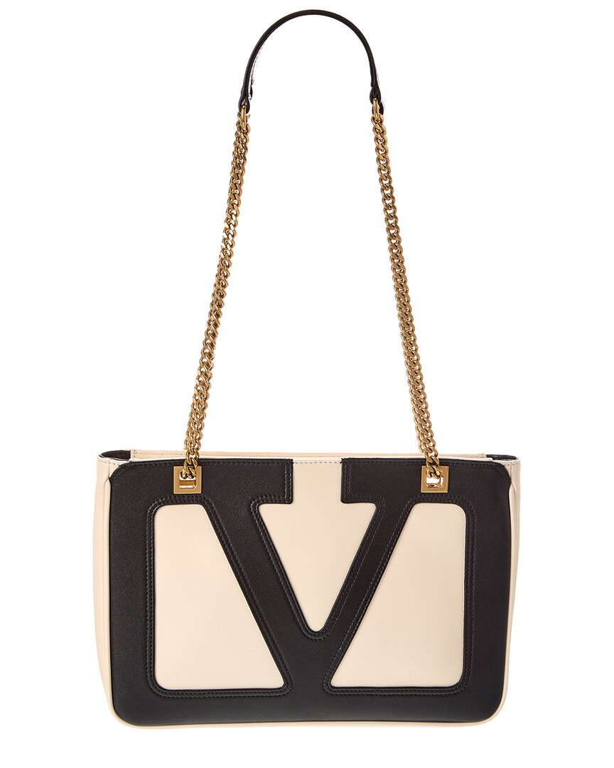 Valentino Viva Superstar Medium Leather Tote Bag In Multi