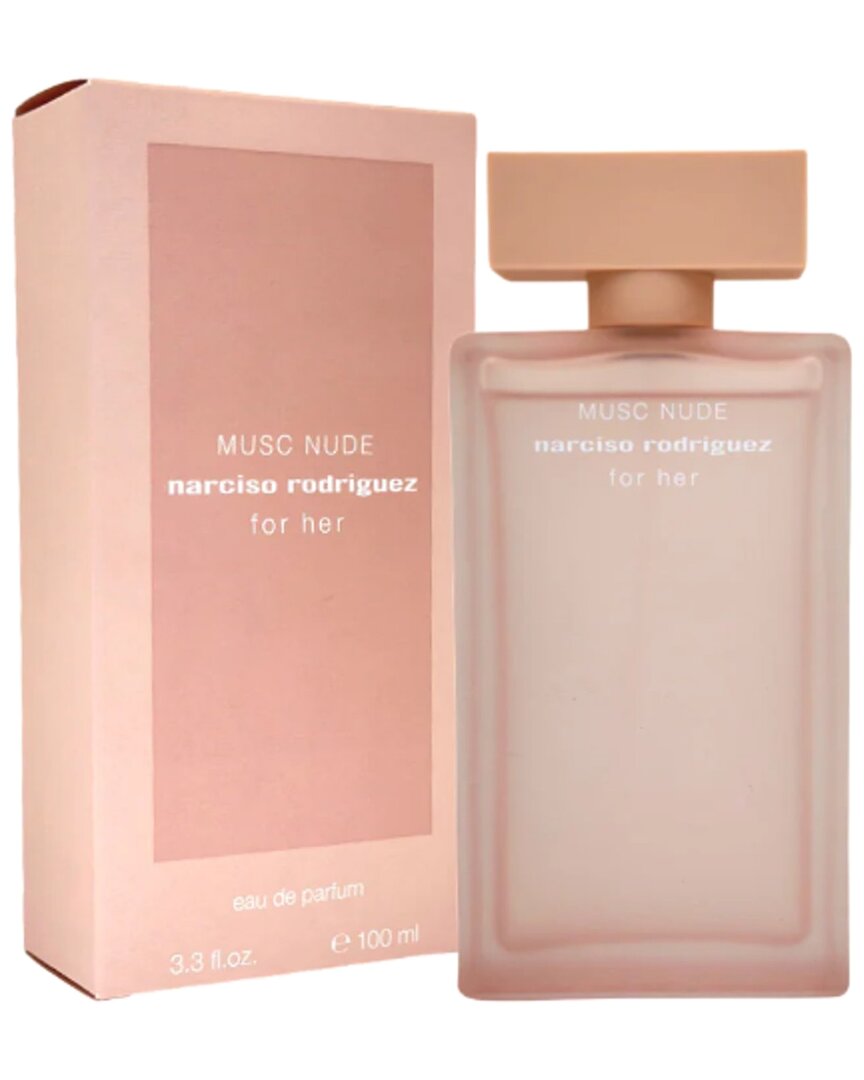 Narciso Rodriguez Women's 3.4oz For Her Musc Nude Edp