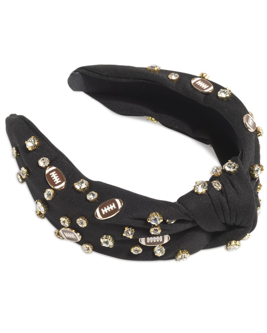 Shiraleah Game Day Charms Knotted Headband In Black